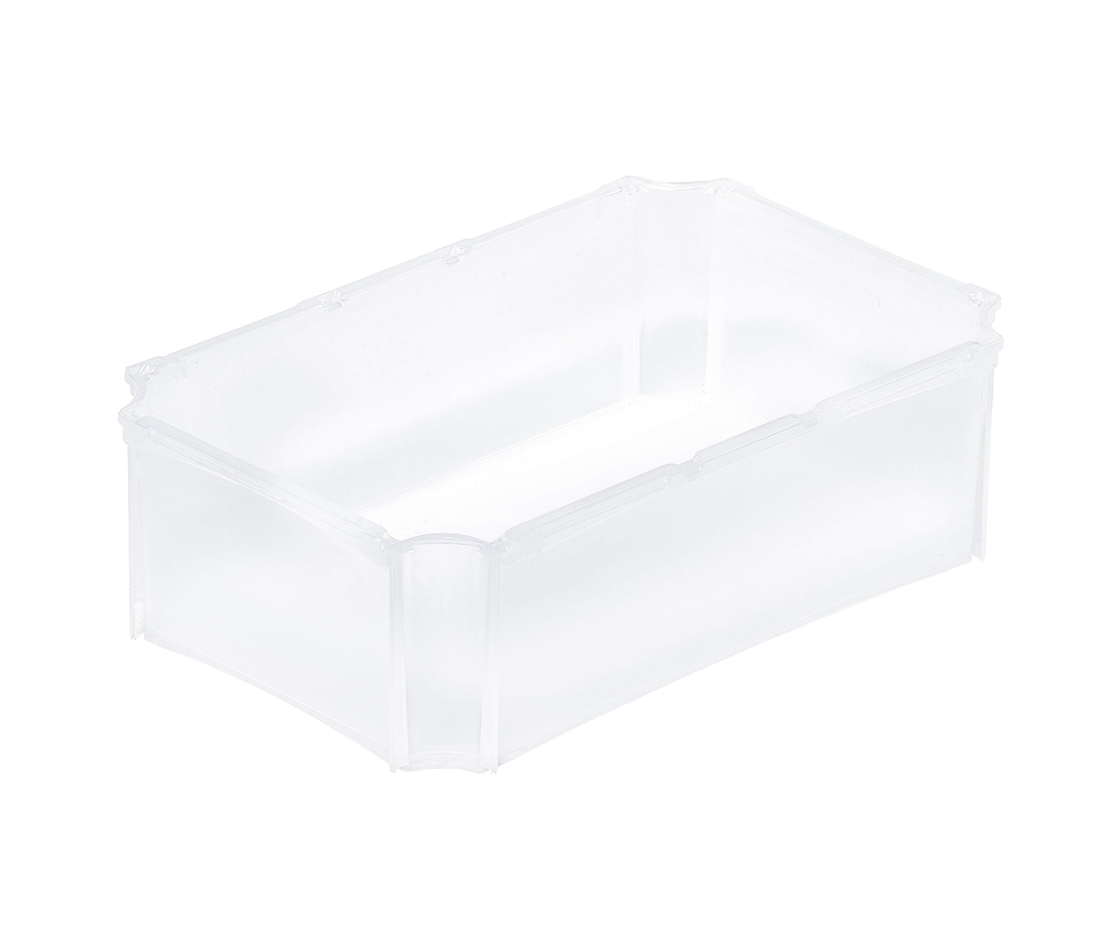 Insert Box for Euro Norm Crate, 1/4 crossed Insert Box for Euro Norm Crate, 1/4 crossed