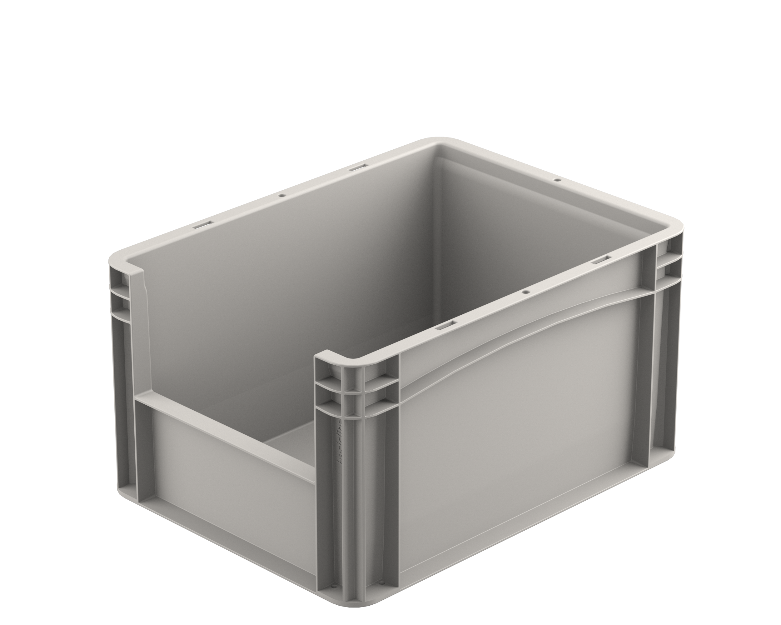 basicline crate with cut out basicline crate with cut out