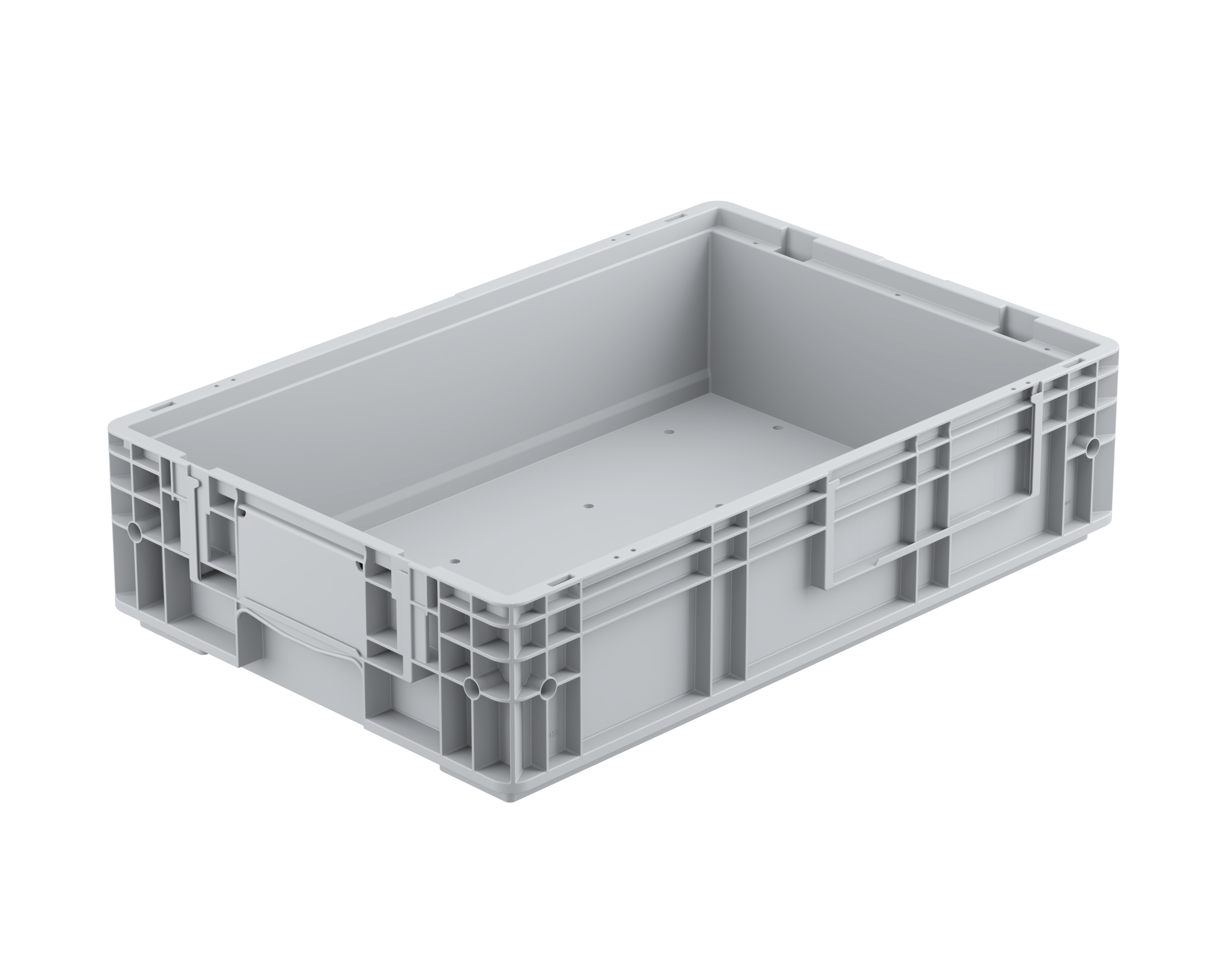 RL-KLT 6147 Plastic Crate grey 011