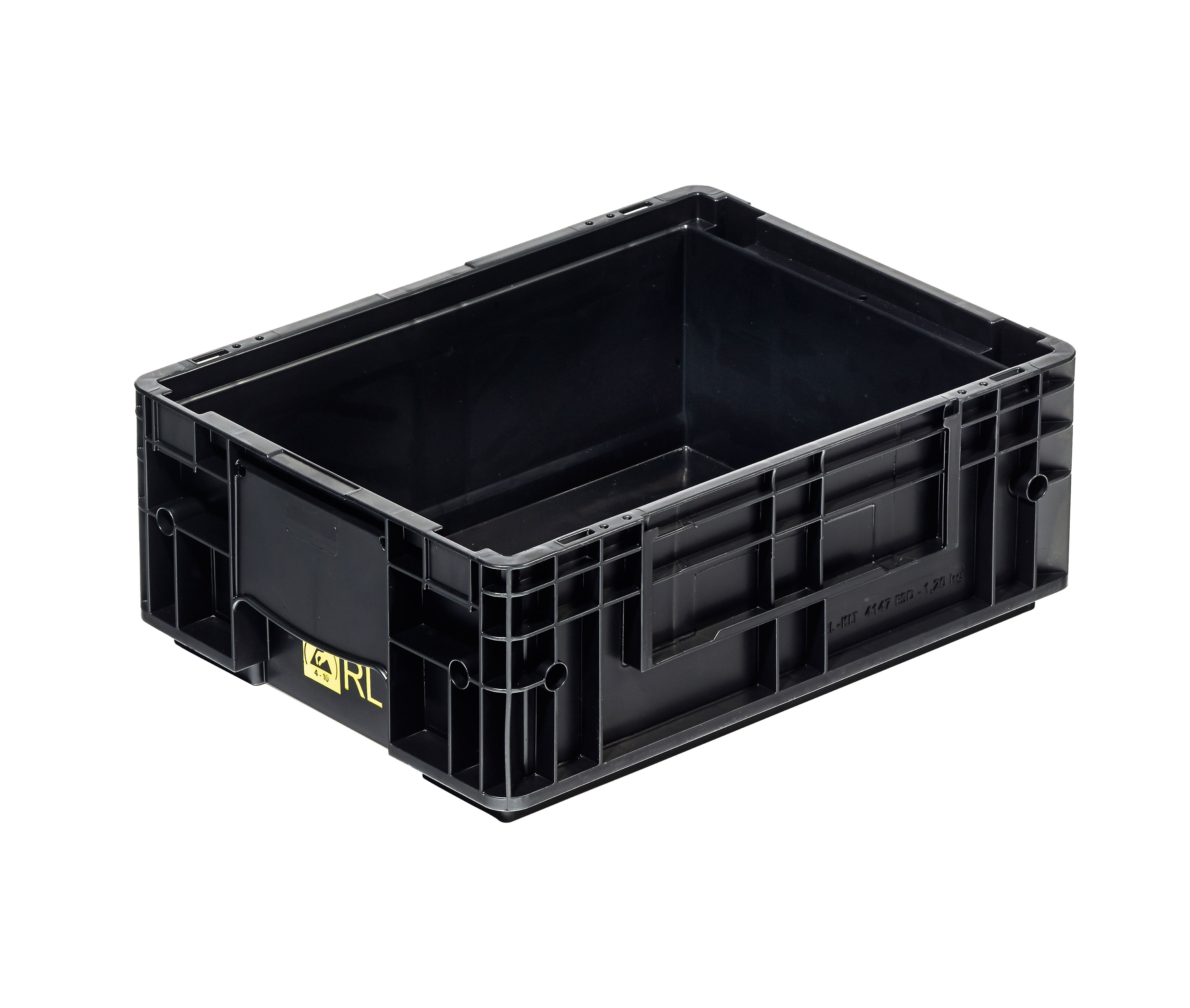 RL-KLT 4047 (ESD) Plastic Crate without drainage holes RL-KLT 4047 (ESD) Plastic Crate without drainage holes